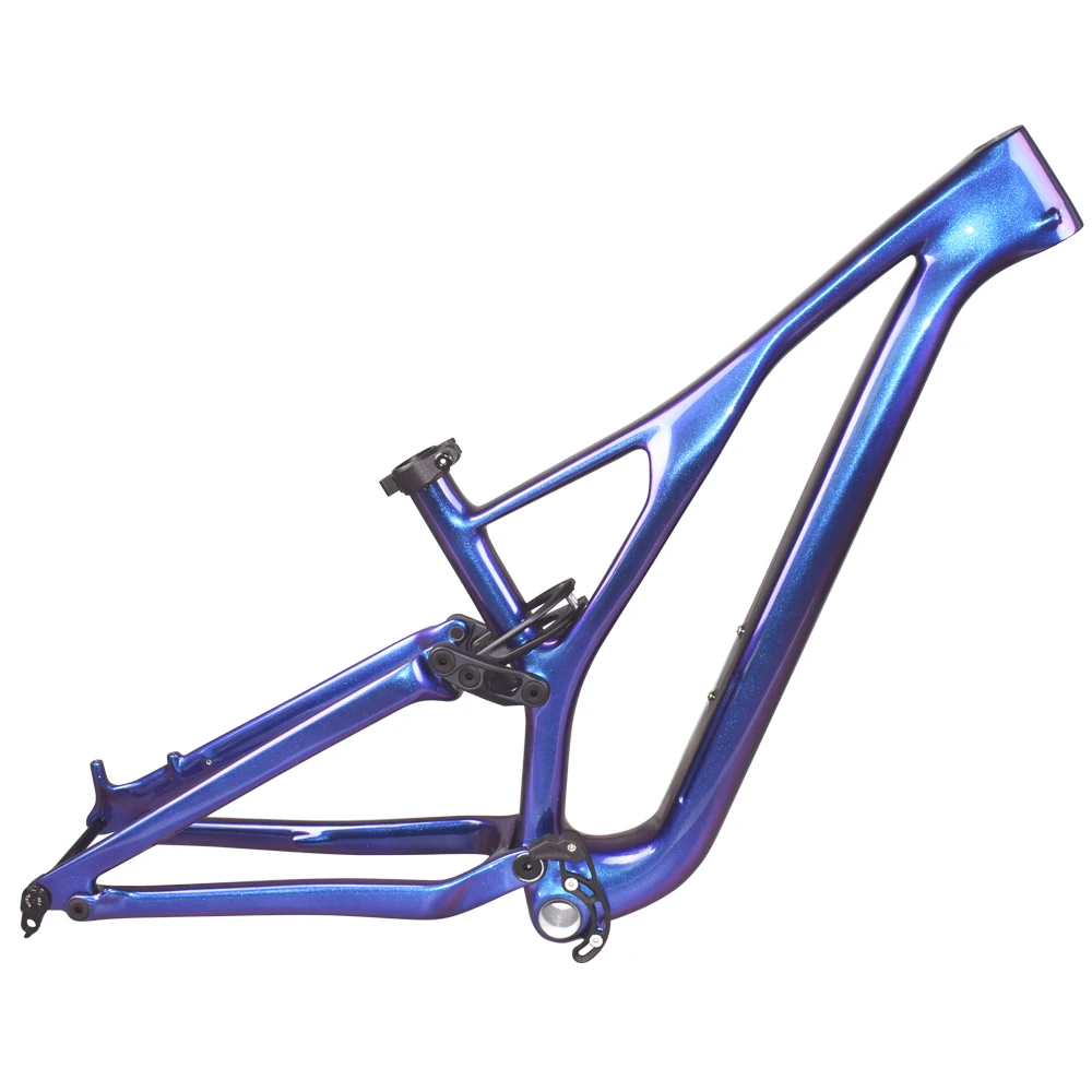 AliExpress Aerix T1100 Carbon Full Suspension MTB Frame 29er XC Mountain Bike Frame Boost 148×12mm BSA 73mm BB 210mm Rear Shock 142mm Travel
