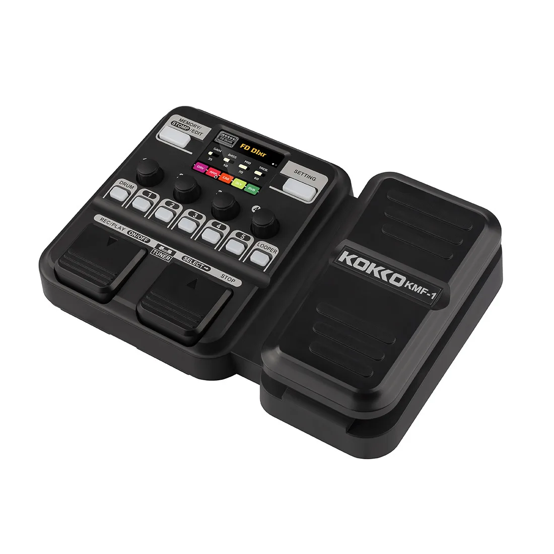 

Hooqu Guitar Effects 9V Digital Synthesizer Electric Guitar Monolithic Effects Speaker Analog Drum Machine