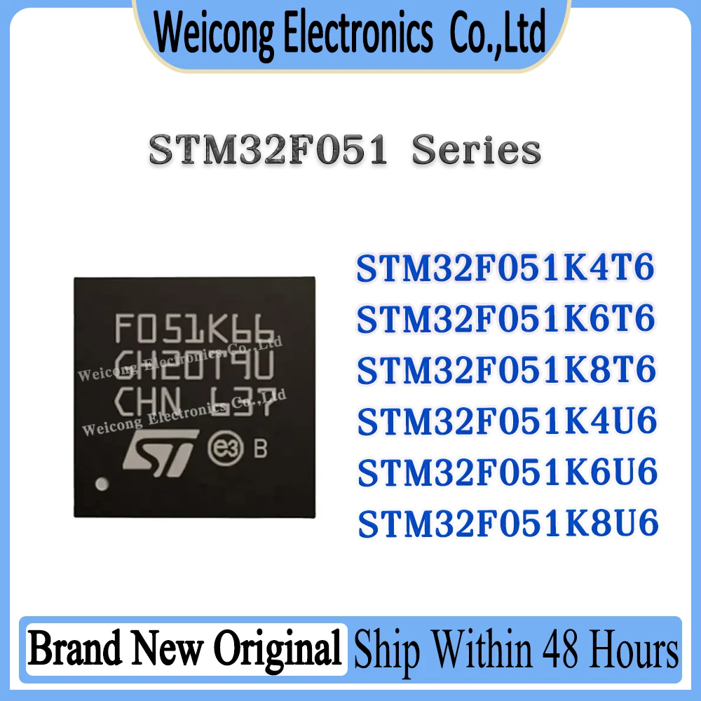 

New STM32F051 STM32F051K4T6 STM32F051K6T6 STM32F051K8T6 STM32F051K4U6 STM32F051K6U6 STM32F051K8U6 STM32F STM32 STM IC MCU Chip