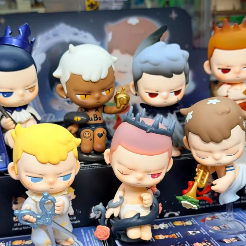 

Popmart Kubo Angel's Poem Series, фигурки слепых коробок, коллекционные игрушки, декоративные украшения, подарки, модные игрушки, загадочная коробка, винил