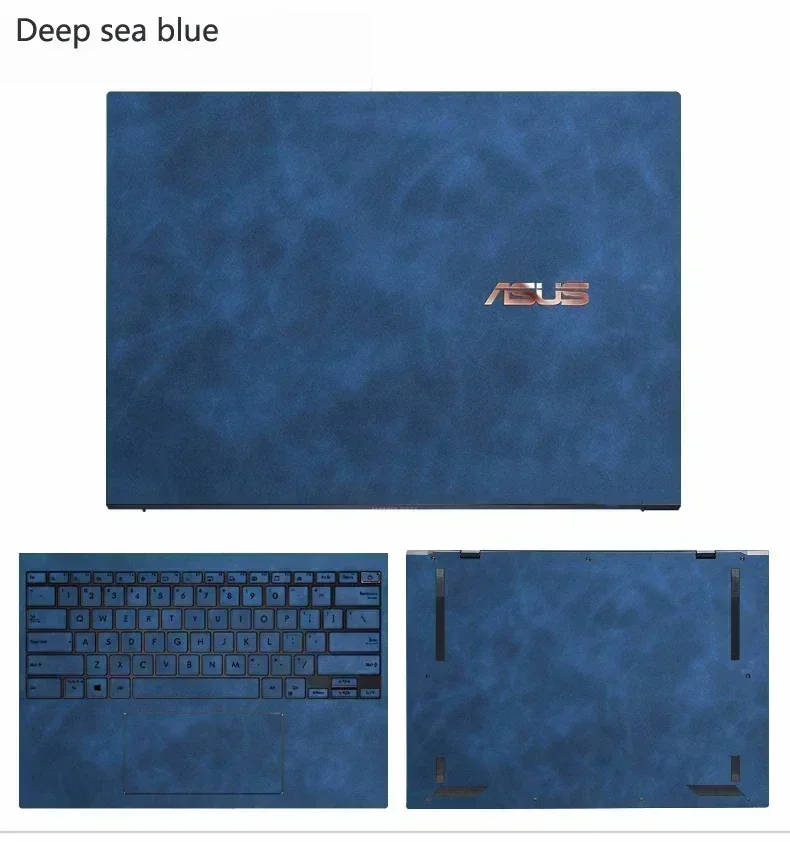 Crazy Horse Leather Sticker For ASUS ZenBook 13 UX333FA/FN UX333F UX363 U3700J UX325E 3 PRO UX550VD S14 S4300U 13 UX325E U3700J