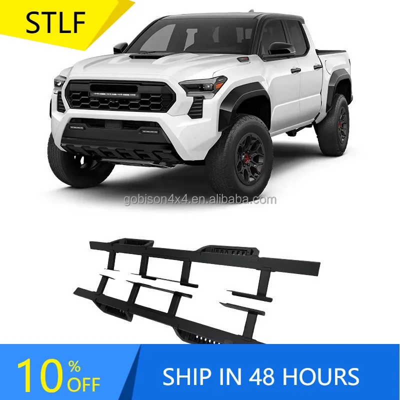 

Zuimi High-end Gobison Factory Wholesale Price Pickup Accessories Side Step Running Board For Tacoma 2024 Side Steps