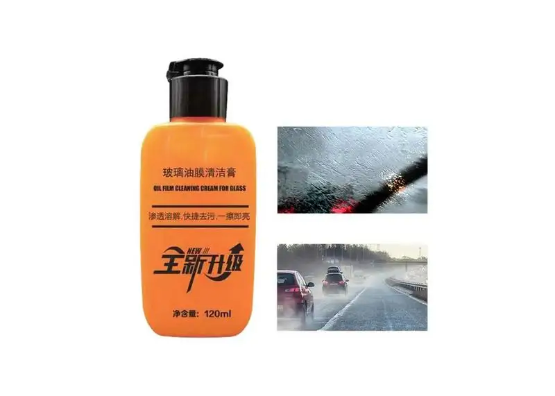 

Car Glass Oil Film Remover Waterproof Auto Windshield Cleaning Paste Car Glass Oil Film Protecting Agent Vehicles Window Cleaner