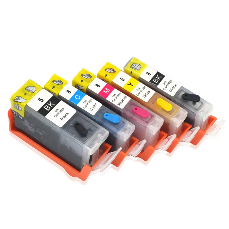 Compatible Refill Ink Cartridges PGI-5 CLI-8 PGI5 CLI8 for Canon PIXMA iP4200 iP4300 iP4500 MP500 iP5200 MP530 MP600 MP610 MP800