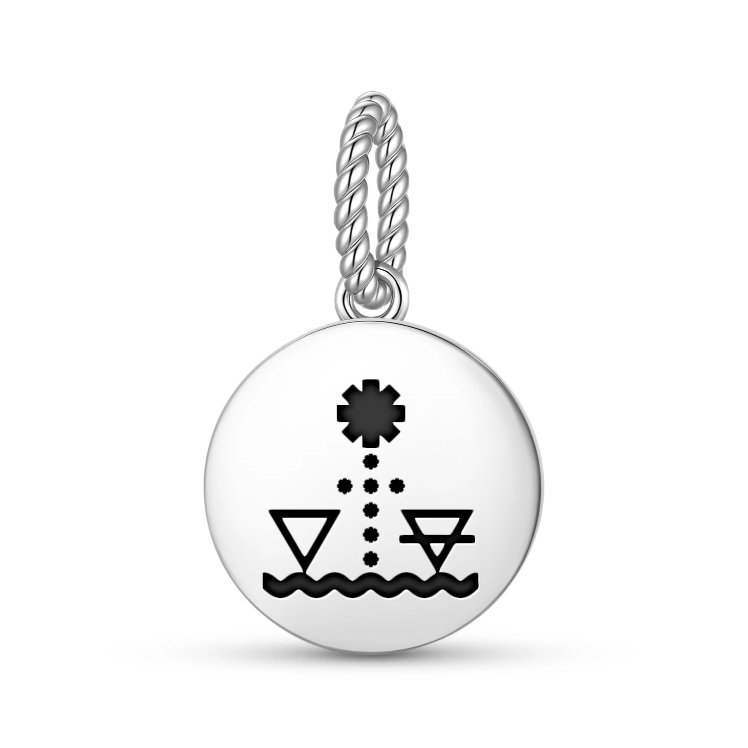 

Звезда Таро из стерлингового серебра 925 пробы, подвеска из бисера «сделай сам», подвеска для браслета, ювелирных изделий, подарок