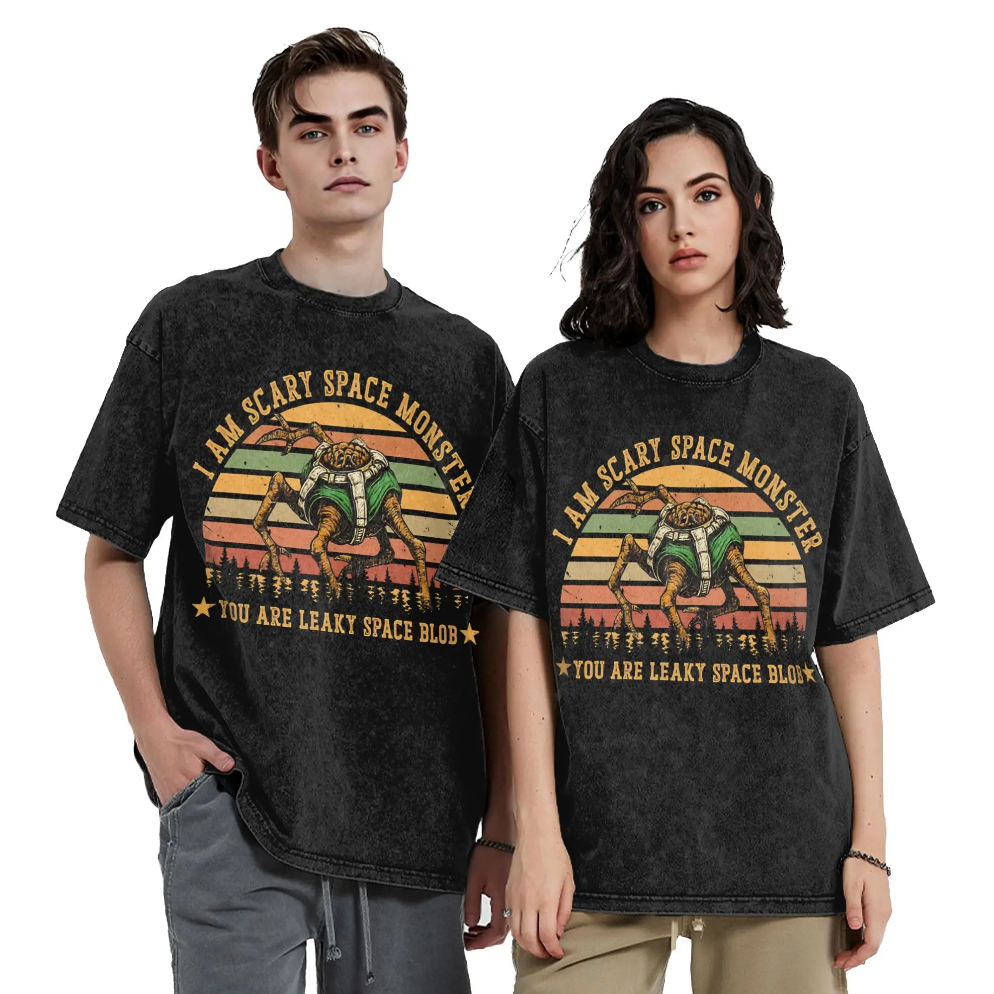 Rockys Project Hail Mary Bookish Lover Washed T Shirt Streetwear Hip Hop T-Shirt  Tees for Men Women Short Sleeve Street Printed