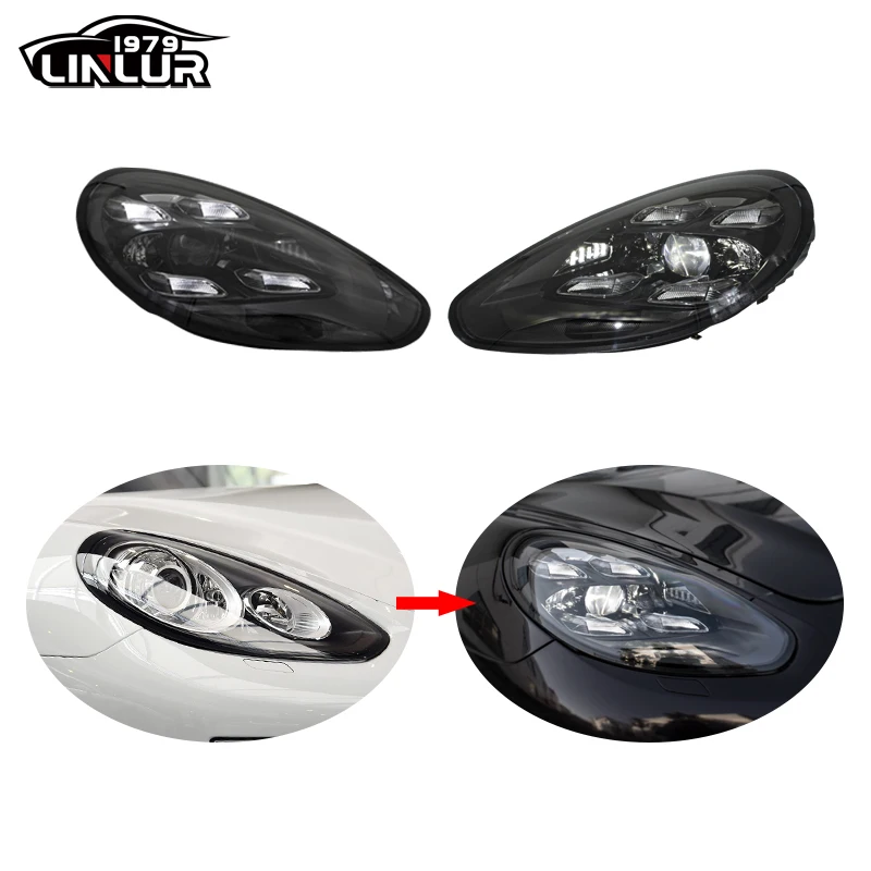 [1979LL]2016 2015 2014 970 luces de coche actualizadas a 2023 971 matriz Pdls faros Led para Porsche Panamera 970.2