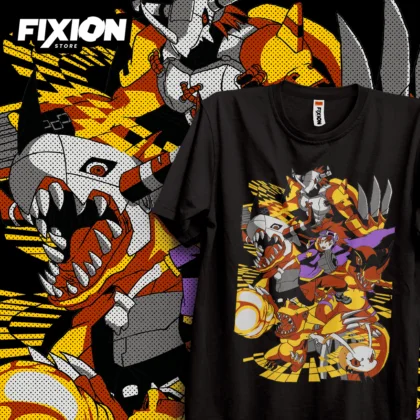 

Digimon – SkullGreymon T-Shirt cotton shirt