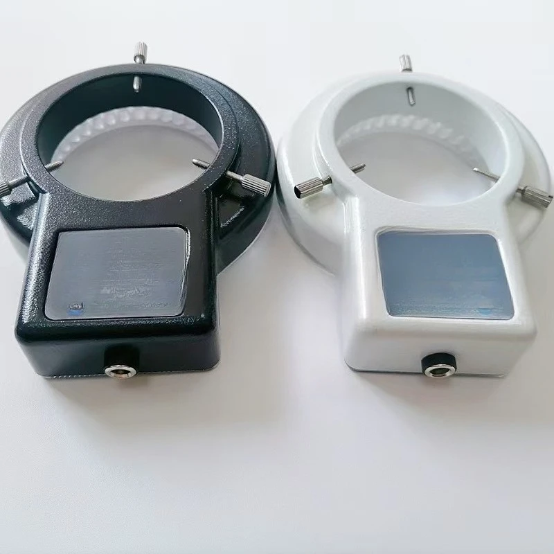 80 export products high-grade zinc alloy inner diameter 61MM microscope LED ring light source four-zone light LED light