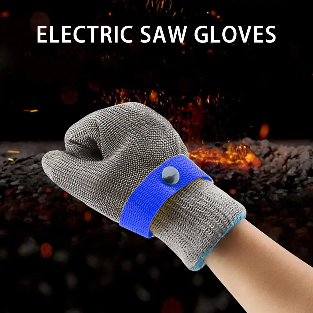 

1Pc Cut Resistant Gloves Comfortable Universal Protect Hand Slaughtering Kitchen Chainsaw Gloves Gloves for Factory