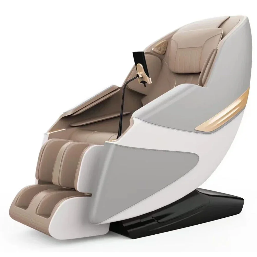Sillón de masaje ajustable de lujo, sillón reclinable de gravedad cero para relajación en el hogar, silla de posicionamiento cómoda