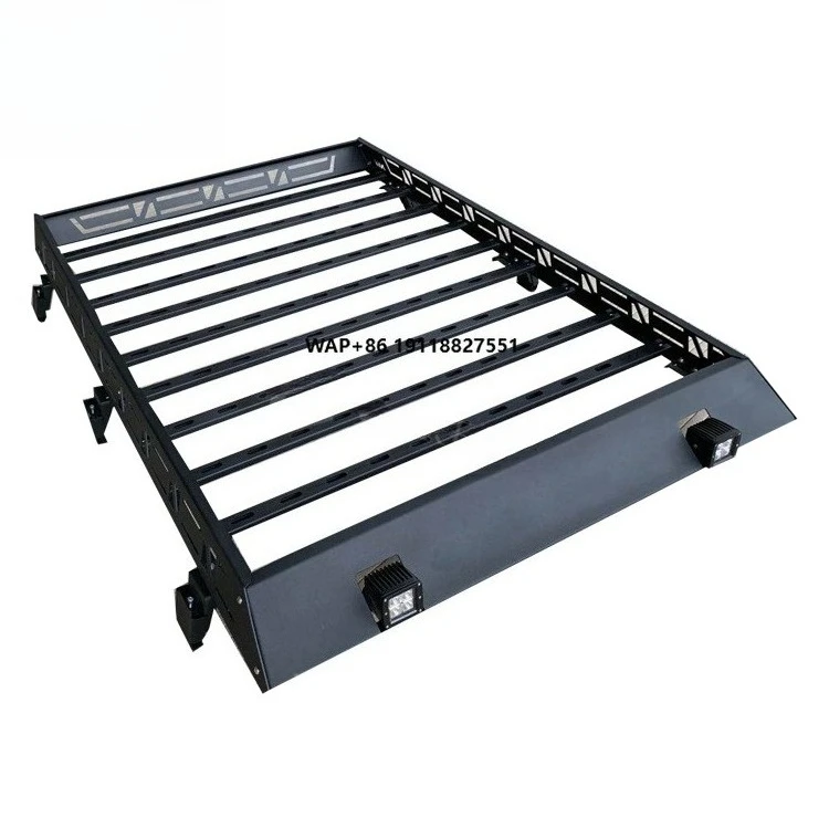 

CARBEST New Style Black Roof Rack for Land Cruiser FJ70 2005-2020