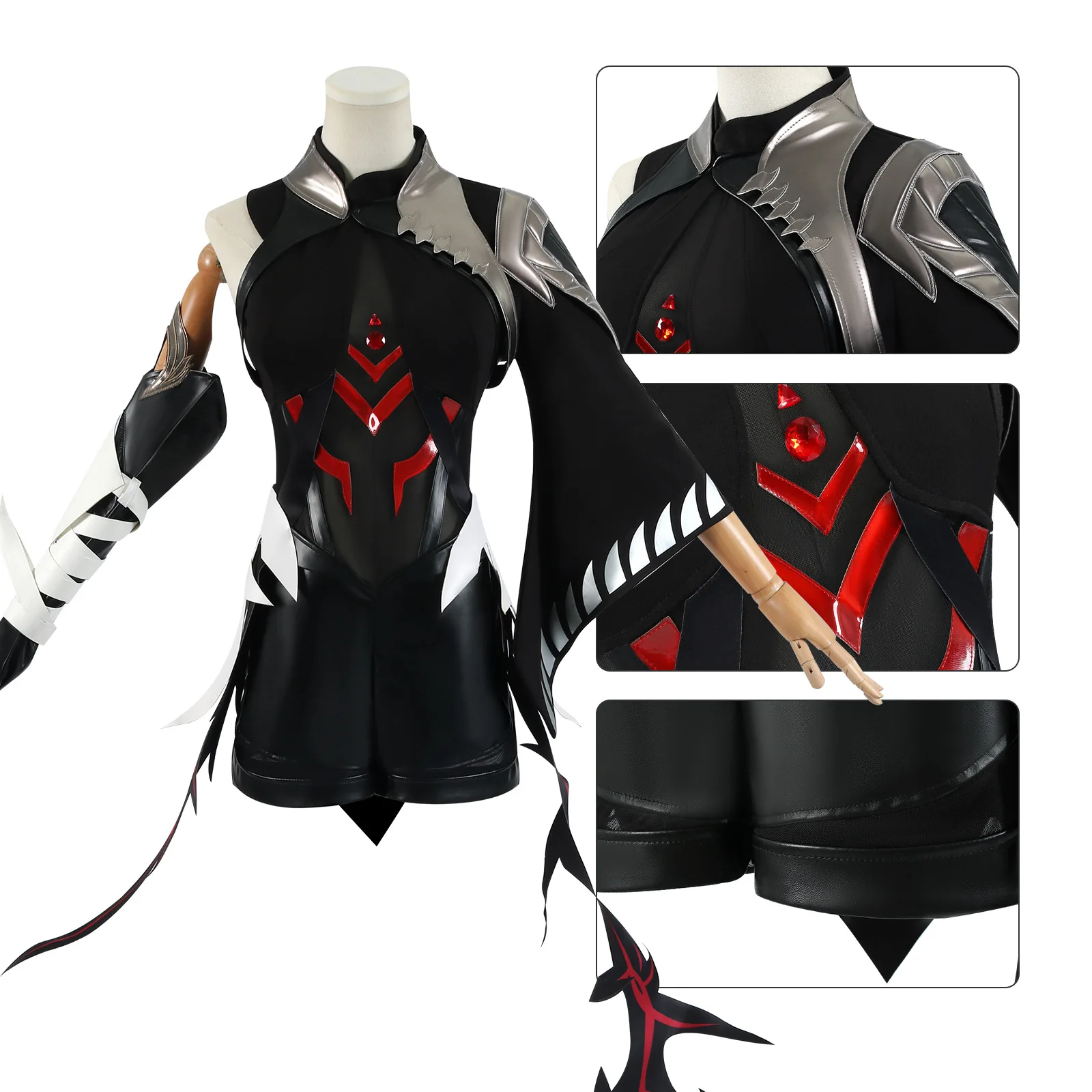 

1-Pc Uniform Anime Cosplay Set - for Comic Con, Festivals, Theme Parties, Stage Performances & Carnivals,Honor Of Kings Ying