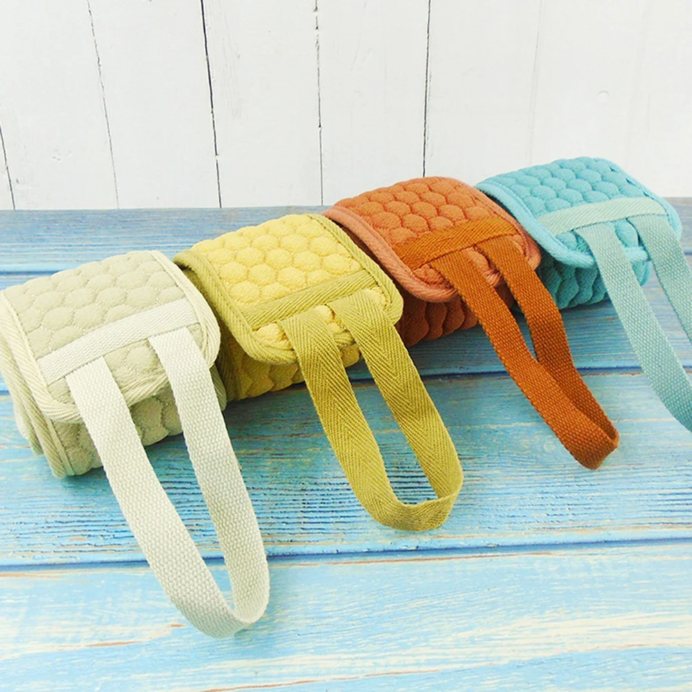 

1Pcs Back Scrubber Bath Towel Long Strip Durable Dead Skin Remover Shower Cleaner Easy Grip Portable Back Bath Towel