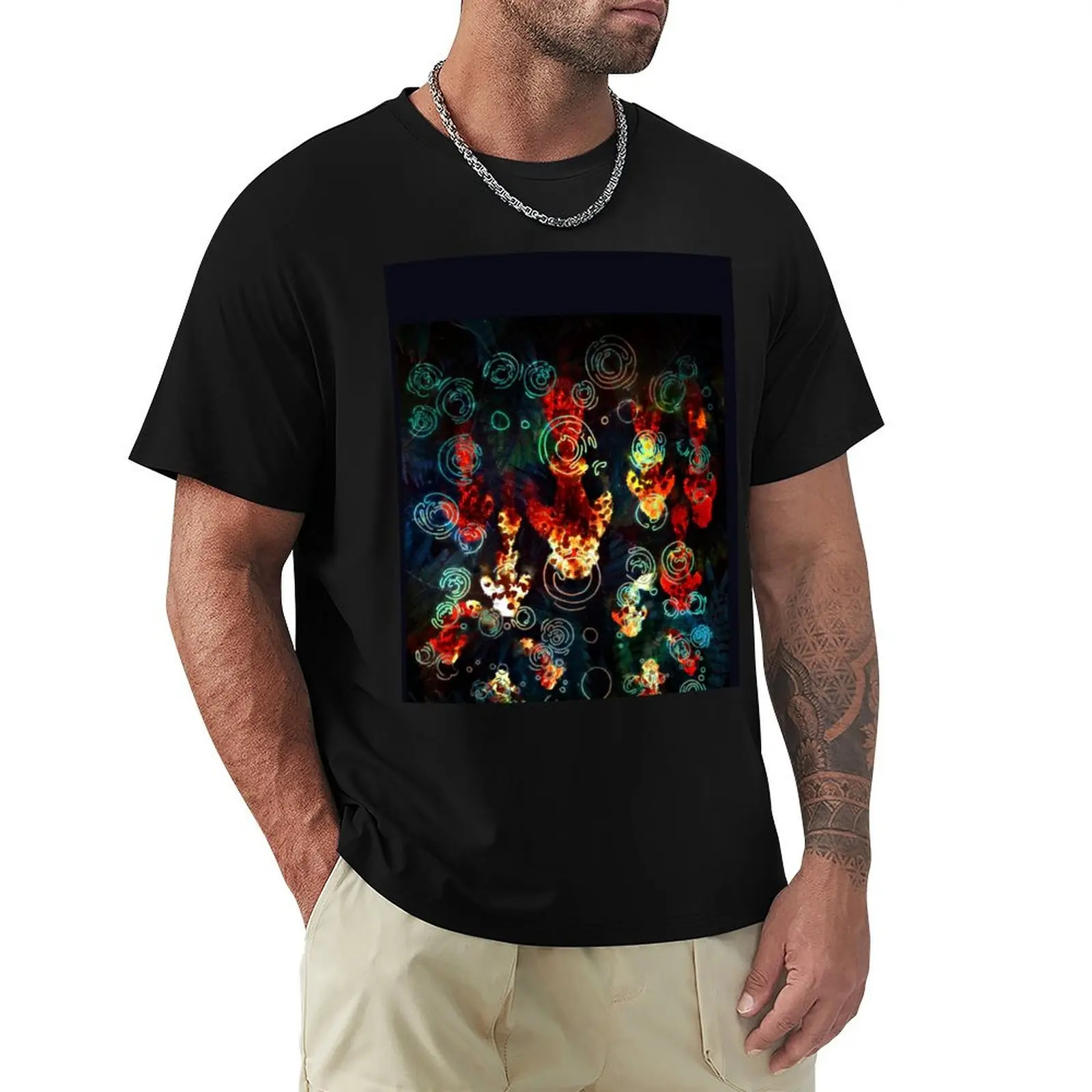 

The Wildfire - Tsevhu Visual Poetry T-Shirt graphic t shirt vintage summer tops summer shirt vintage mens graphic t-shirts funny