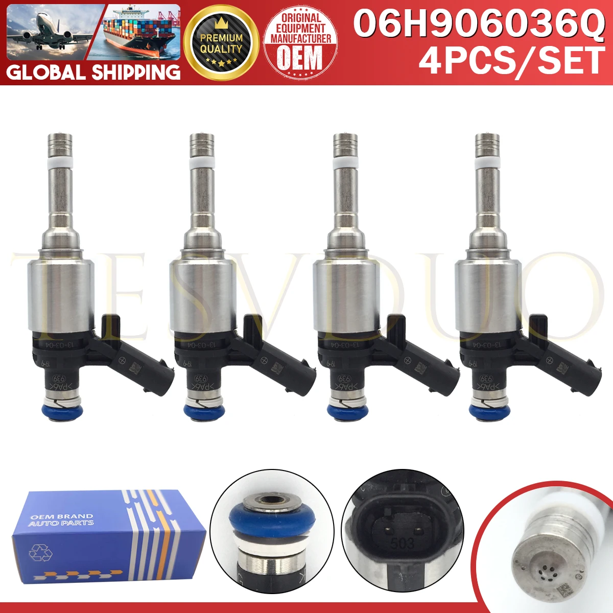 injecteur-de-carburant-06h906036q-0261500160-4-pieces-pour-volkswagen-et-audi-golf-a3-2005-~-2012-18-l
