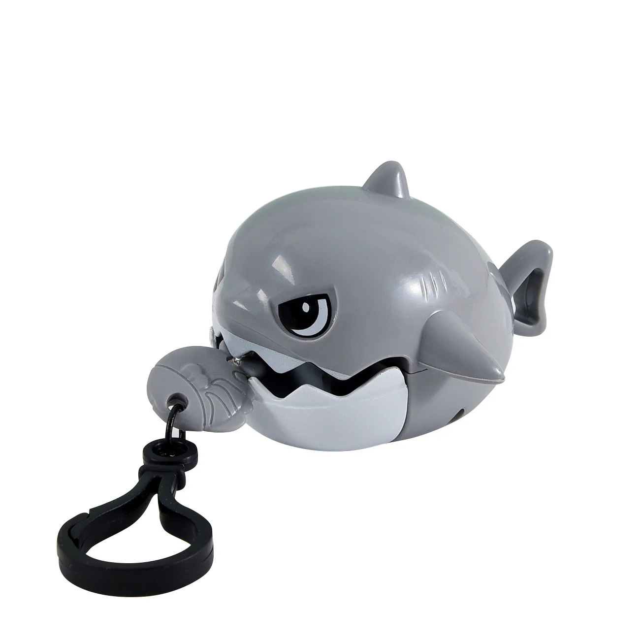 1 PCS 2024 Pulling Line Biting Teeth Shark Bite Fish Pull String Cartoon Hanging Key Chains Cute Toys Car Ring Decompression Toy