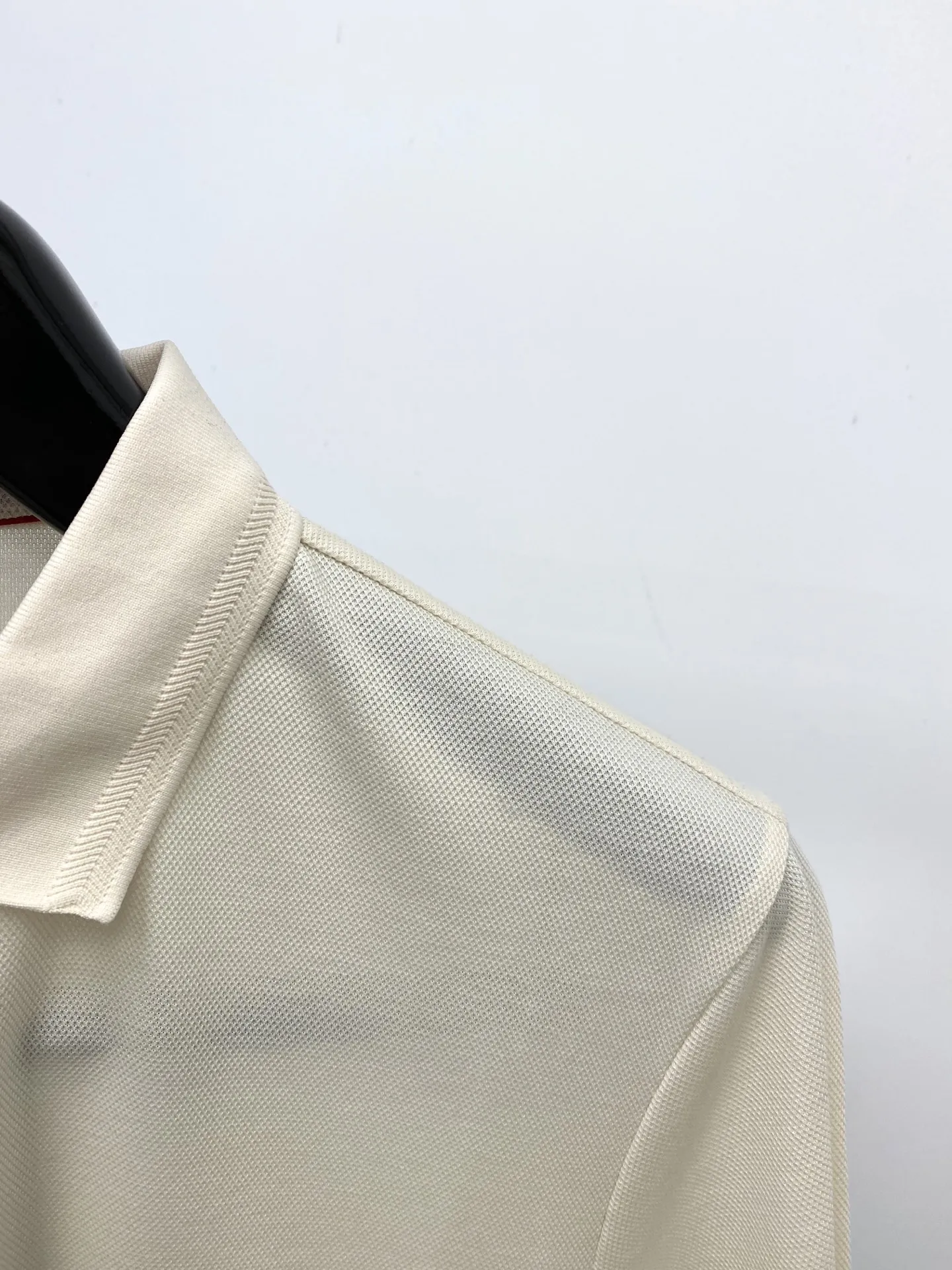 Kiton Italian Style Printed Alphabet Polo Shirt
