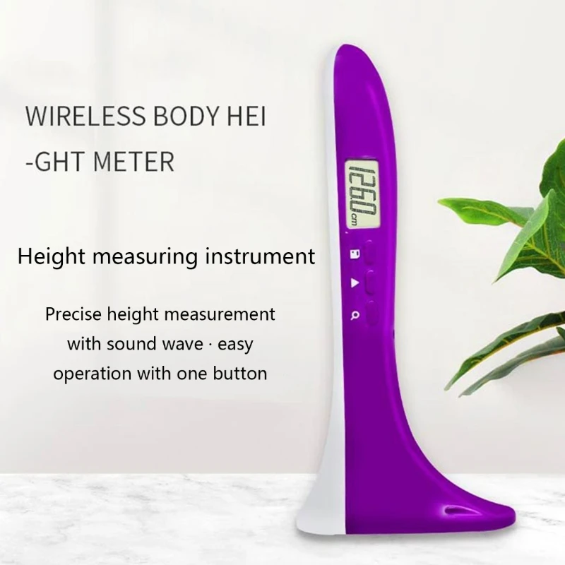 Height Measuring Ruler Growth Chart Ruler for Kids Height Measurement Ultrasonic Stadiometer Height Measuring Device