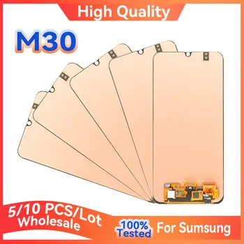 Velkoobchodní sada 5/10 kusů pro Samsung M30 2019 M305F LCD displej s dotykovou obrazovkou pro mobilní telefon M305 M305F 10 nejlepší prodej LCD M30 Samsung - №1