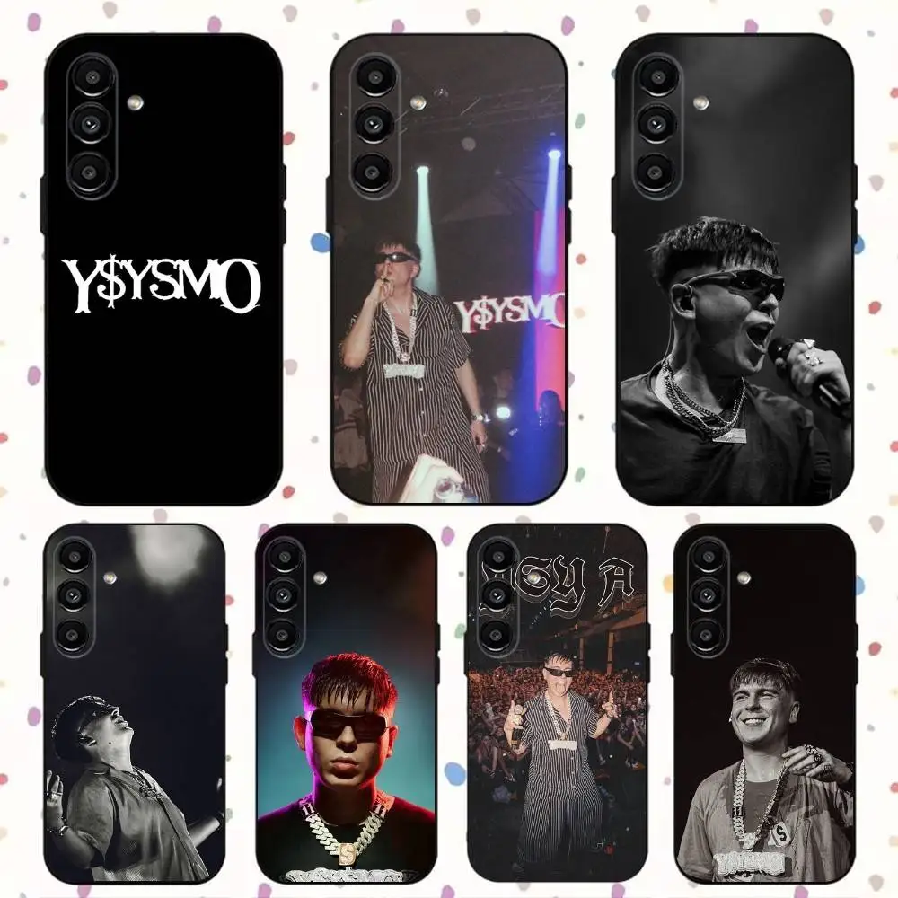 

Singer Y-YSY A YSYSMO Phone Case For Samsung S24,S21,S22,S23,S30,Ultra,S20,Plus,Fe,Lite,Note,10,9,5G Black Soft Cover