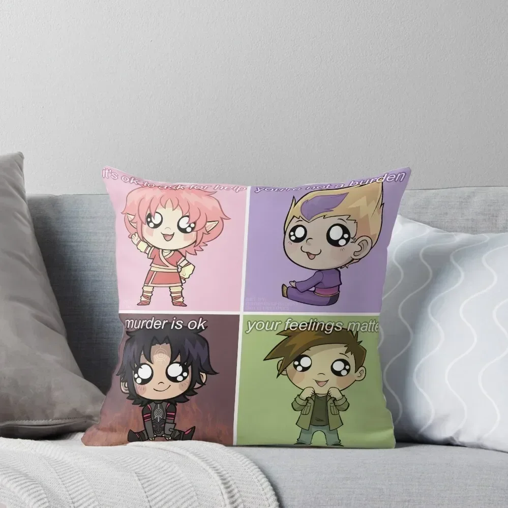

Chibi Code Lyoko meme Throw Pillow Christmas Cushion For Home Decorative Cushion pillow