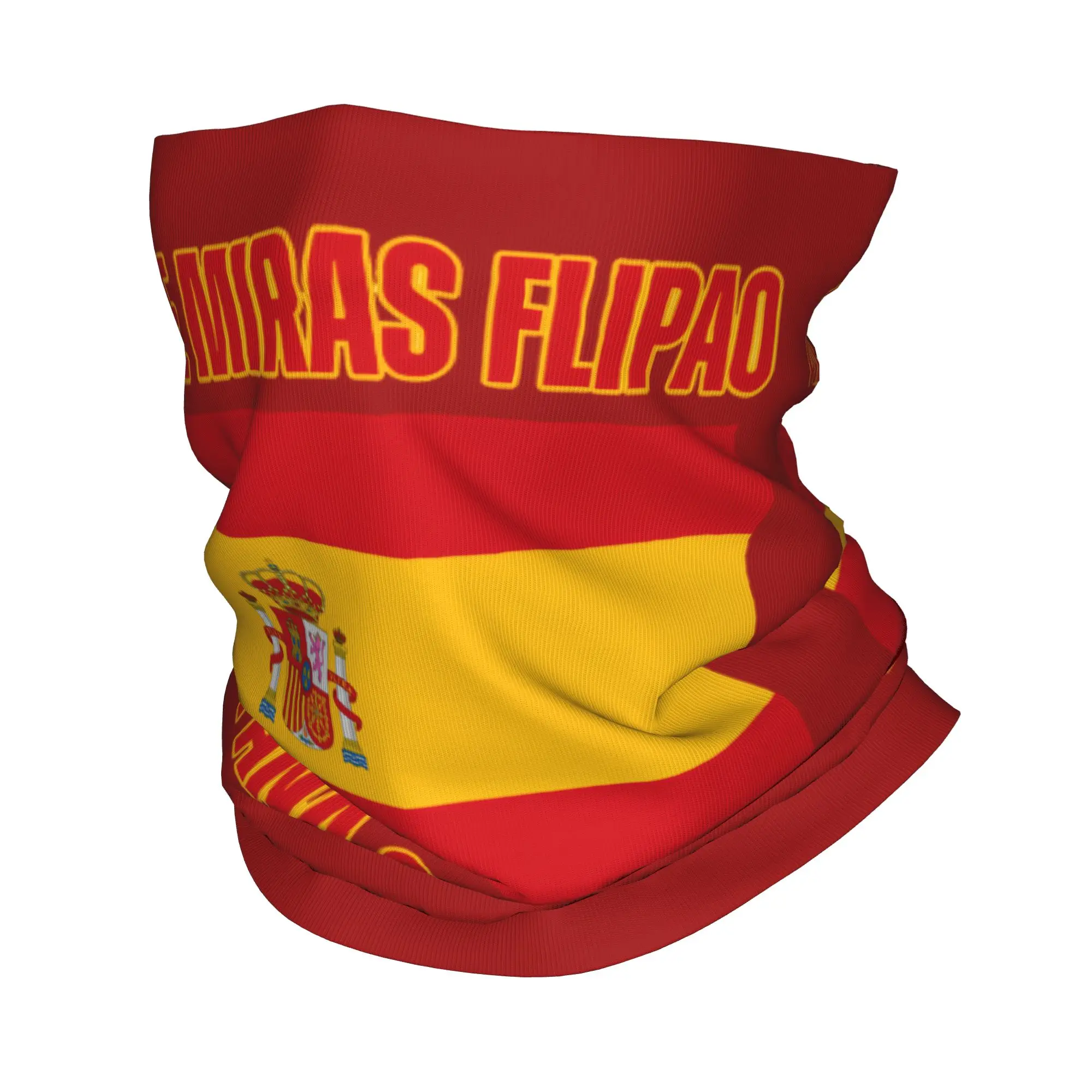 Make Spain Great Again Football Spanish Bandana Neck Gaiter Print Soccer Balaclavas Magic Scarf Multi-use Headband Cycling Adult