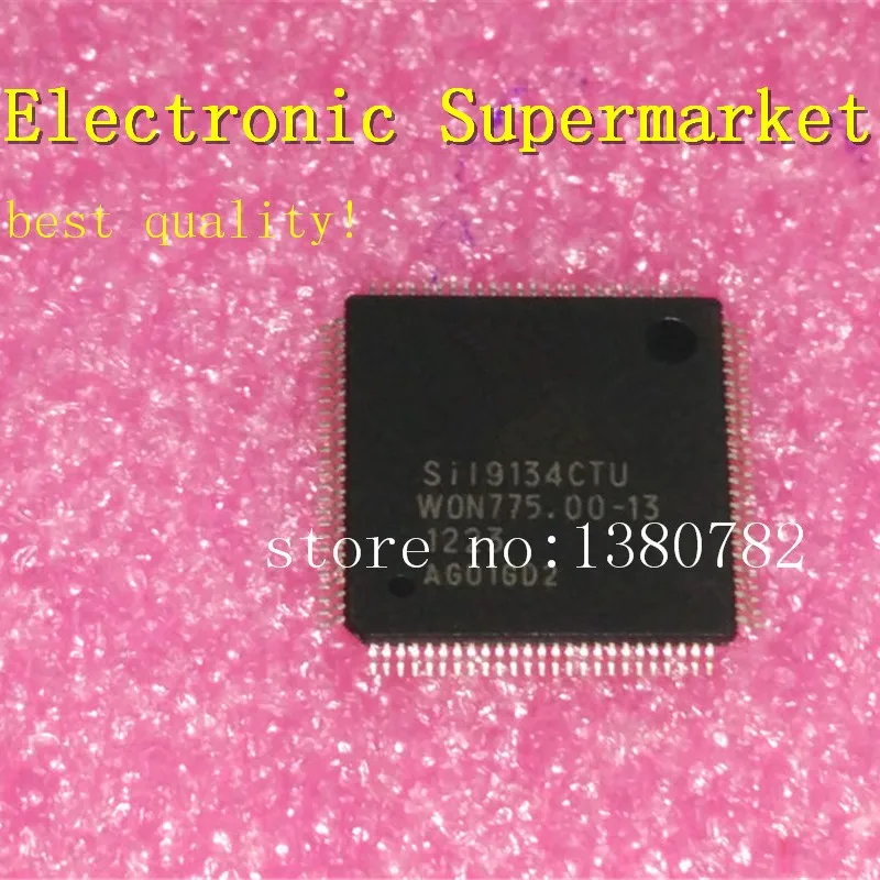 Free Shipping 5pcs/lots SII9134CTU SII9134 TQFP-100 100% New original  IC In stock!