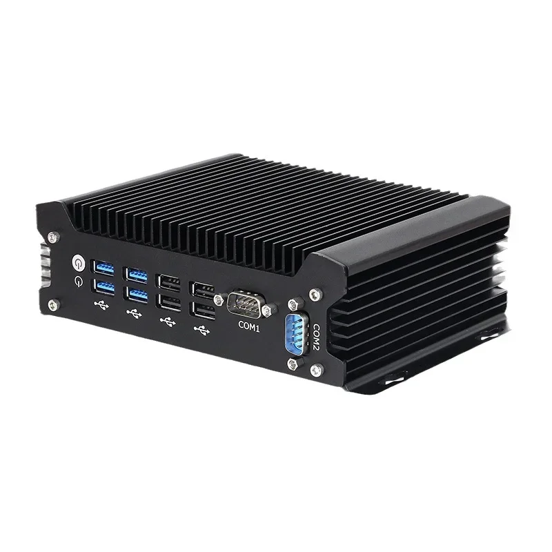 i7-10610U embedded industrial computer dual network port dual serial port mini host computer