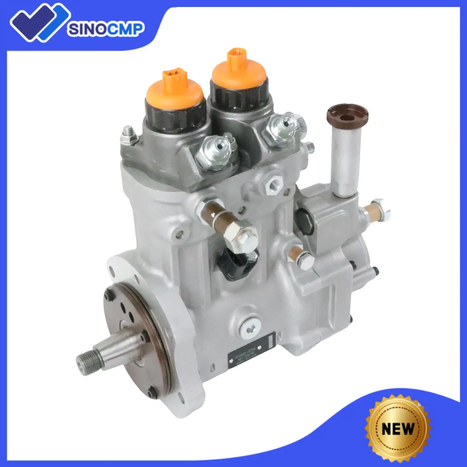 6252-71-1110 094000-0750 Refurbished Fuel Injection Pump for Komatsu PC490LC Excavator SAA6D125 Diesel Engine