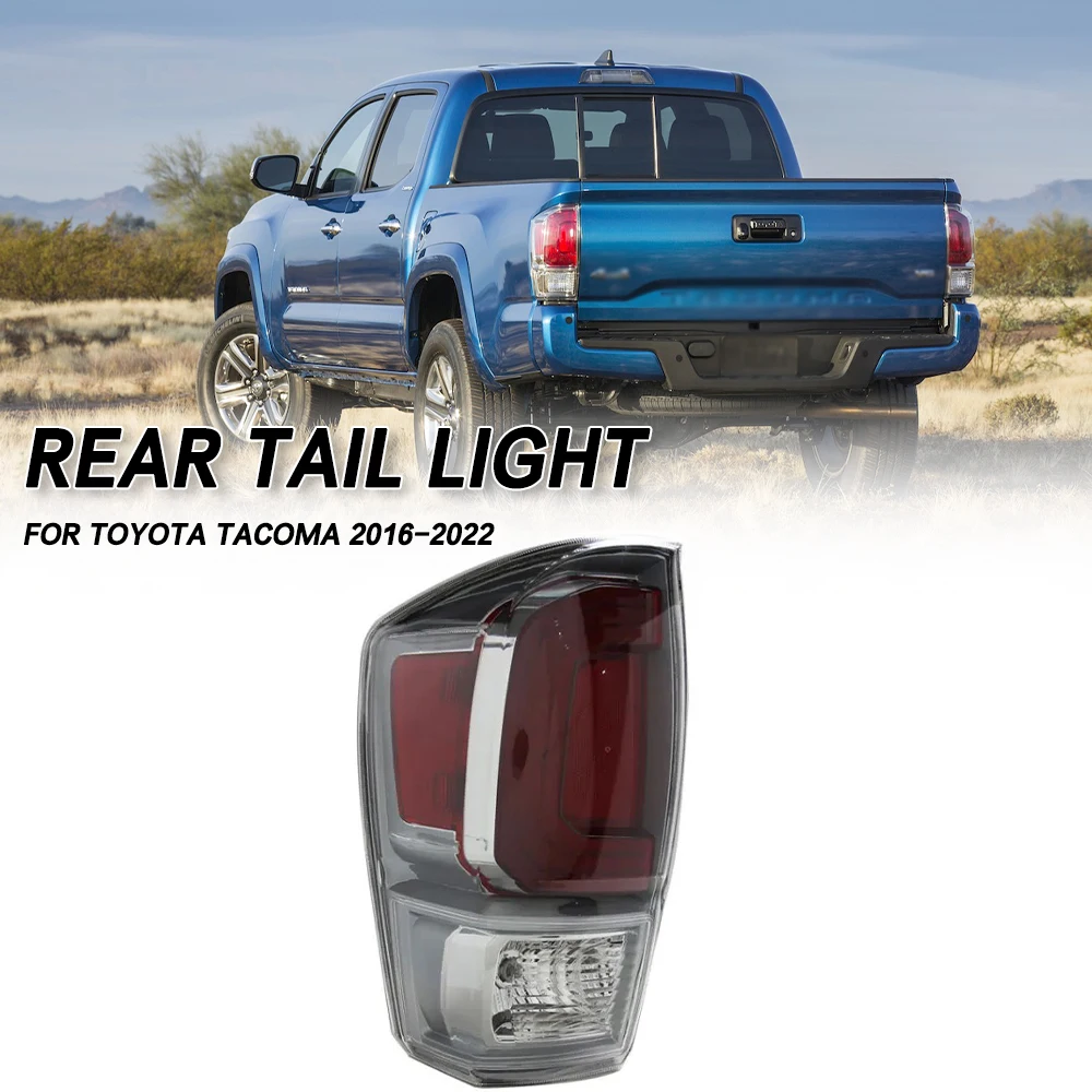 

For Toyota Tacoma 2016 2017 2018 2019 2020-2022 Car Halogen Tail light Rear Bumper Light Stop Brake Lamp Turn Signal Warning