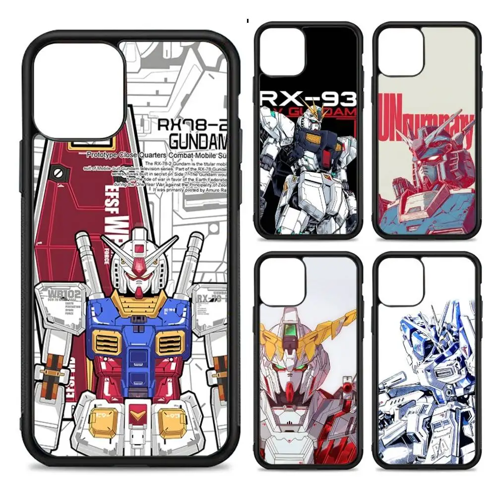 

Cartoon G-Gundams Phone Case For IPhone 17 16 15 14 13 Plus 12 11 Pro Max PC+TPU Cases Back Cover