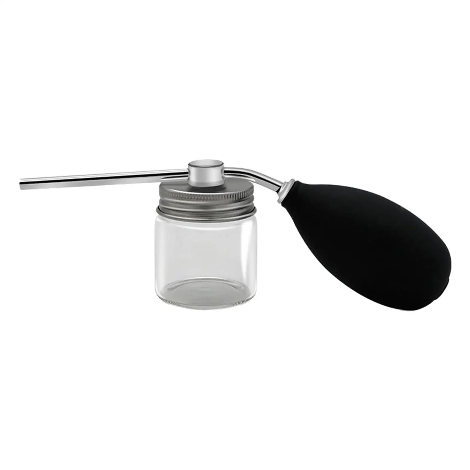 Talcum Powder Spray Bottle for Barber Silicone Body Non-slip Hair Powder Duster Refillable Applicator