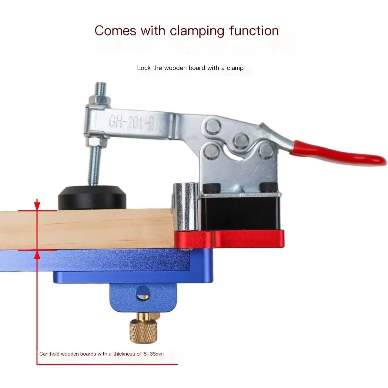 

Установка для штамповки направляющих ящика - регулируемый деревообрабатывающий шкаф, локатор для сверления скрытой рейки с удлинителем
