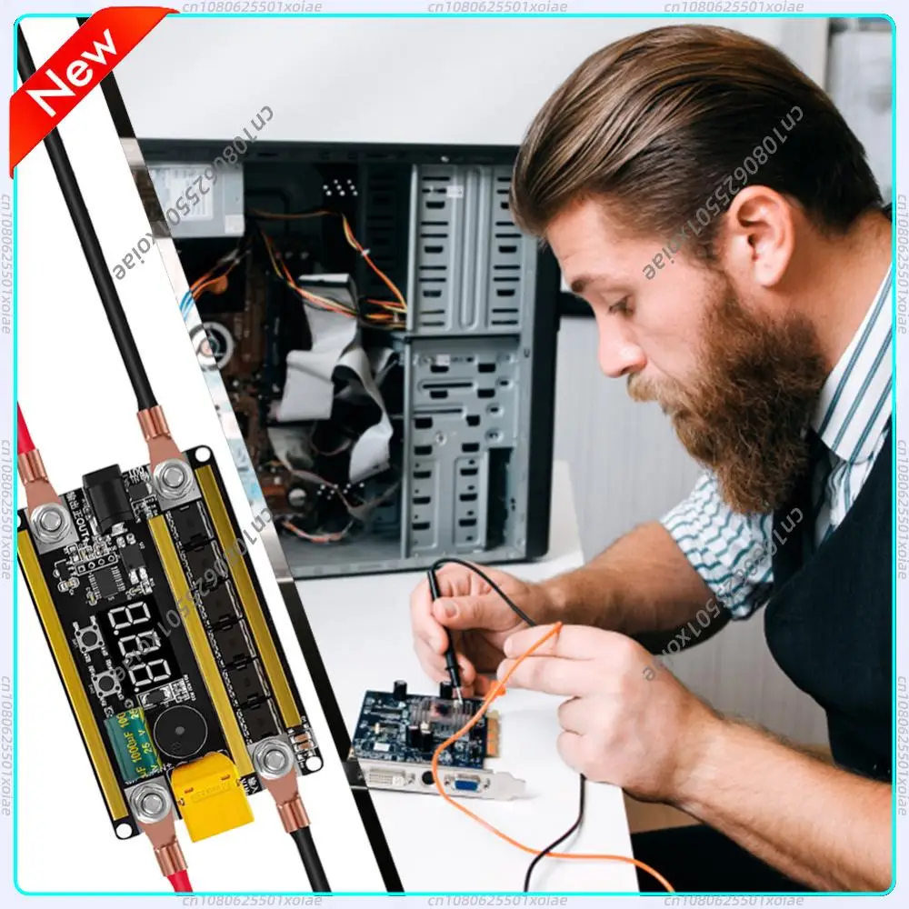 GX591 Battery Energy Storage Spot Welding Machine with Automatically Trigger Welding 12V Welding Circuit Board for 18650 Battery
