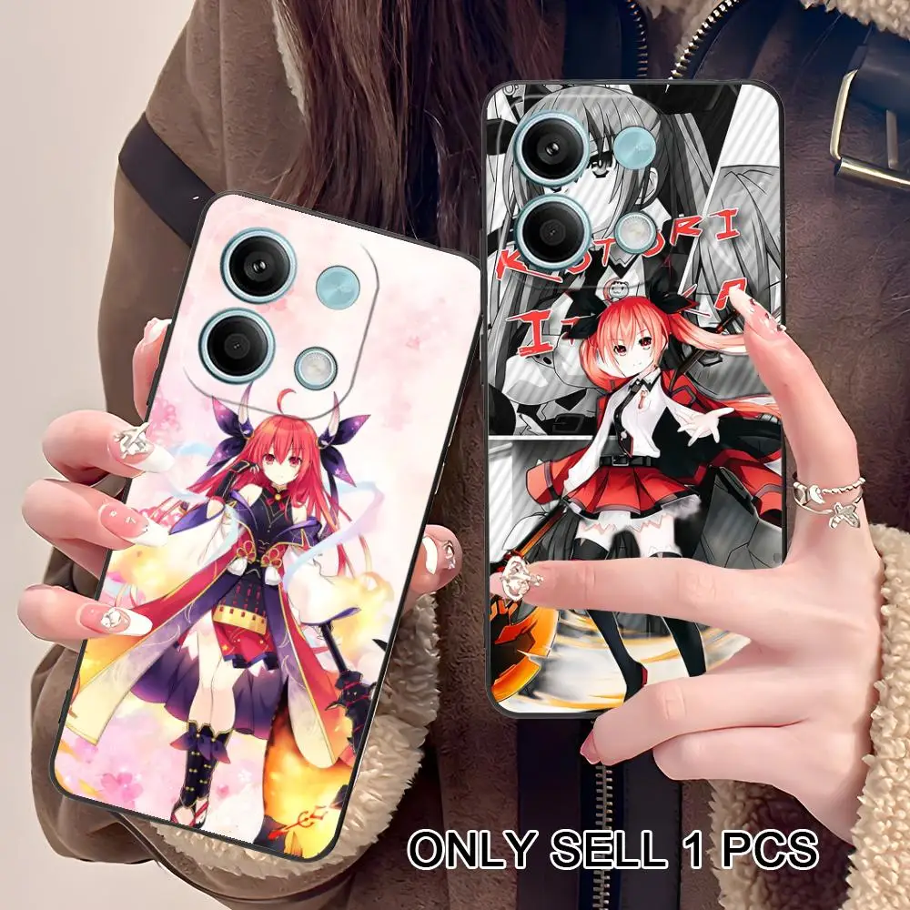 

Date a Live Kotori Itsuka Matte TPU Mobile Phone Case for POCO F8 F7 F6 F5 F4 F3 F2 Pro GT C75 C71 C65 C61 C40 Pro Ultra Cover