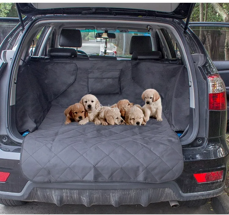 Dog car mat, pet supplies, car mat, SUV trunk, second row waterproof and anti tear car seat