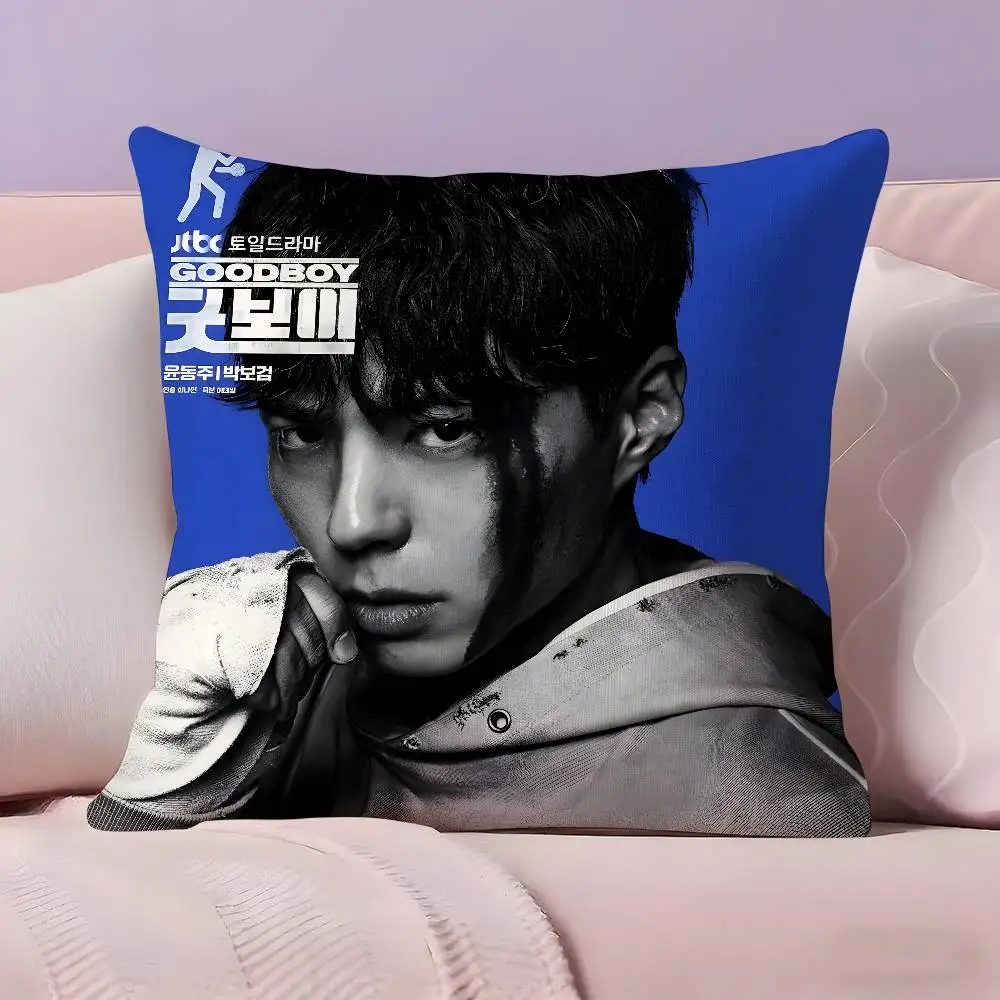 غطاء وسادة Hot Kdrama G-Good Boy فائق النعومة وصديق للبشرة من القماش السحابي مثل الراحة وسحاب مخفي #2