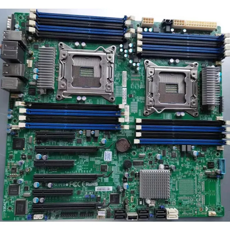 X9DAE two-way workstation main board C602 two-way Geforce SLI support 2696V2