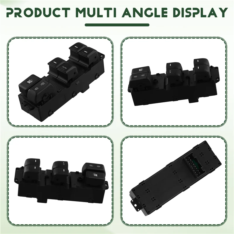 

WF-Car передний левый главный переключатель стеклоподъемника со стороны водителя 93570-4Y200 93570-4Y201 для Kia RIO 2011-2015