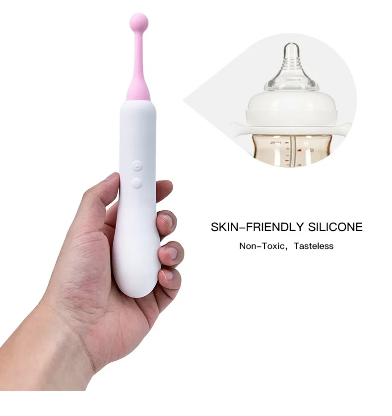 Adult Vibrating Orgasm Pen Female With Honey Bean Tease Clitoral Stimulation Massage Stick G-spot Orgasm Masturbator Sex Toys view 2