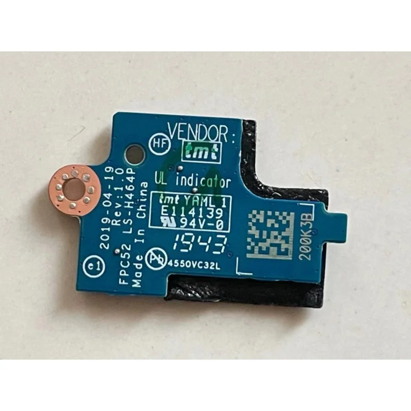 FOR HP Light and Shadow Wizard 5 15-DK Small Board Power Switch LS-H464P