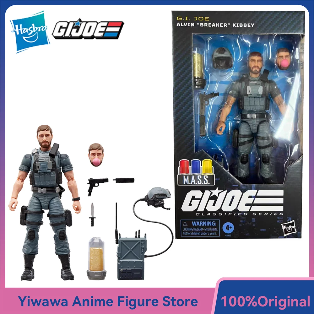 

[In-Stock] Hasbro G.I. Joe Classified Series #158, Alvin "Breaker" Kibbey 15cm Nice Anime Action Figure Model Collection Toys