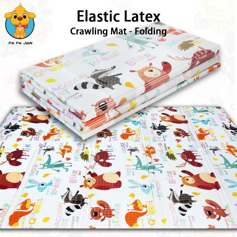 

150*200 см XPE детский игровой коврик, нетоксичный высококачественный коврик для ползания, складной детский коврик для ползания, детский развивающий ковер
