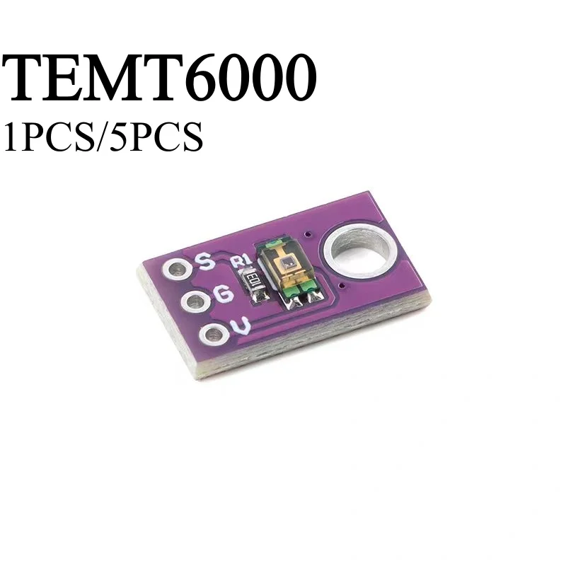 TEMT6000 Ambient Light Sensor Module Analog Light Intensity Visible Light Detection Board For Arduino DIY Electronic Components
