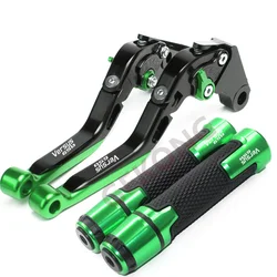 Motorcycle Accessories Adjustable Brake Clutch Levers Handle Handlebar Grips Fit For VERSYS 650 cc ABS 2015 2016 VERSYS650