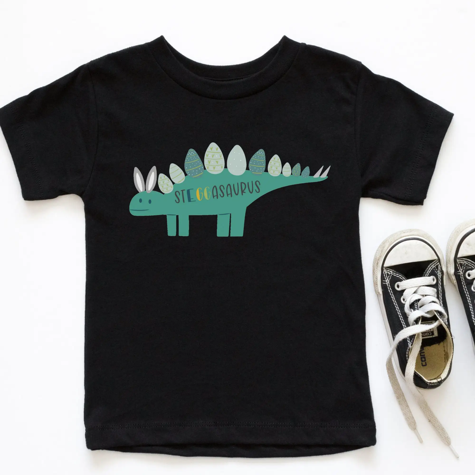 Steggasaurus T Shirt Toddler Stegosaurus Dinosaur Easter Boys'