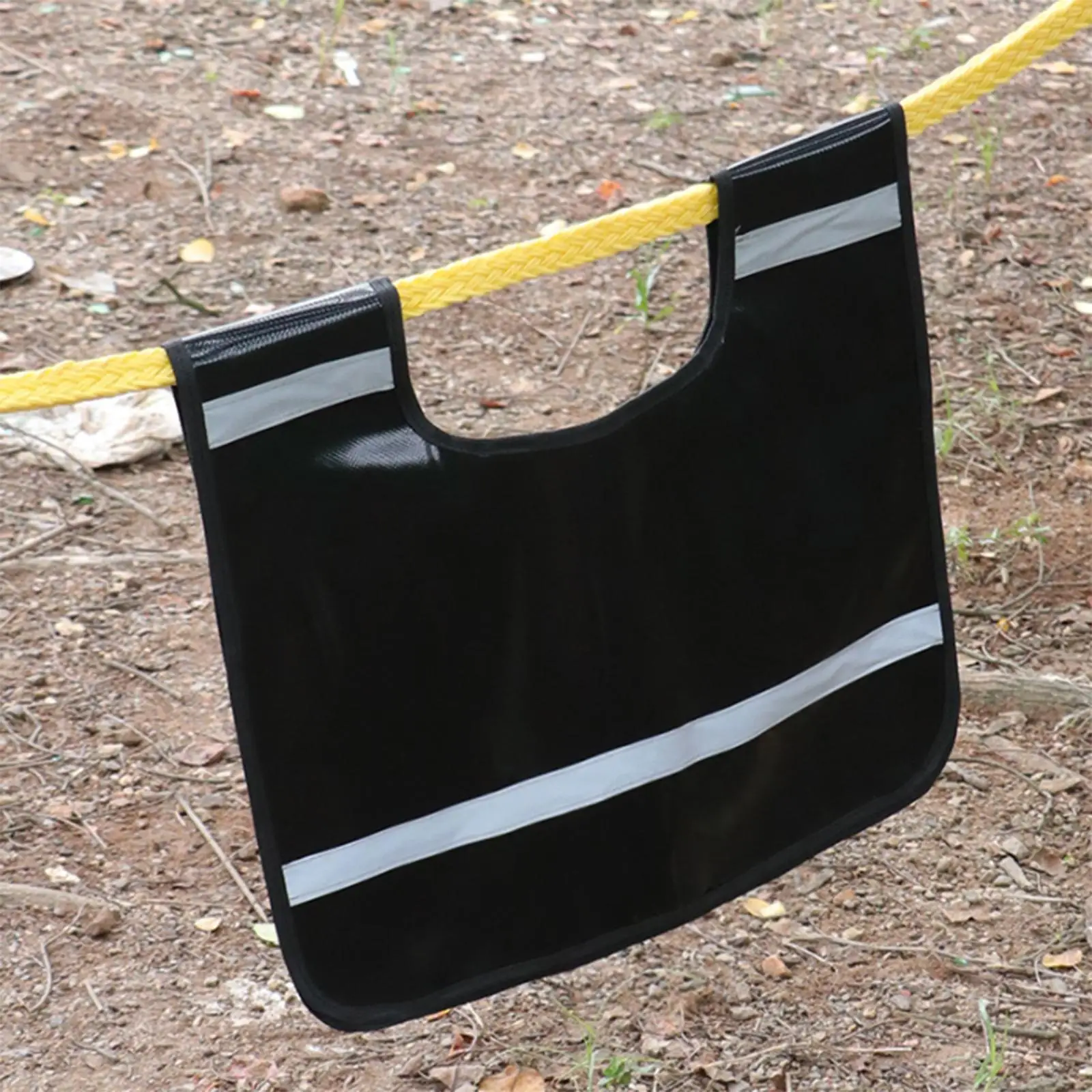 

Winch Damper Flag Banner, Heavy Duty Lightweight Compact Winch Rope Dampener, Reflective Recovery Flag with Reflective Strip,