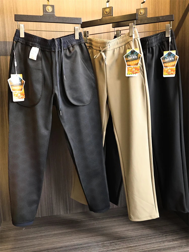 

Мужская футболка с подогревом, многослойная защита, прямые повседневные брюки, осень-зима, пятиустойчивая технология, теплая Faion Ci Sle