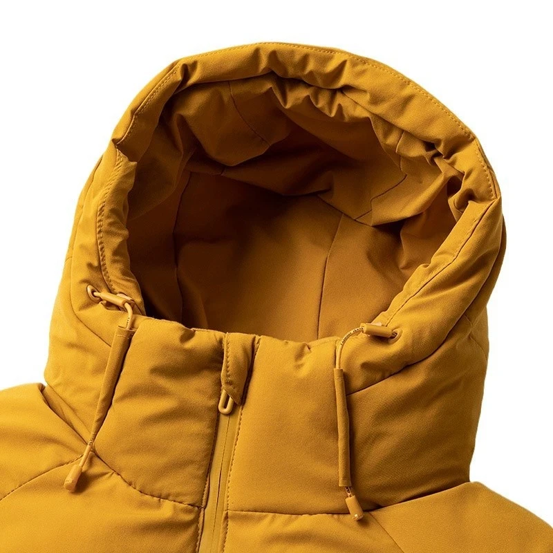 الرجال الشتاء مقنعين الدافئة سترات البخاخ رجالي جواكت شتوية معاطف يندبروف سميكة الدافئة القطن وسادة مبطنة سترة معطف رجالي الموضة #6